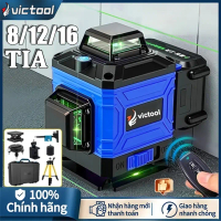 Victool Máy cân bằng laser 8/12/16 Tia ,Máy bắn tia lase,Máy cân mực laze,Máy cân bằng laze,Máy Bắn 