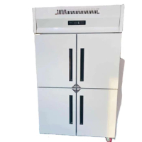 Chefmax Commercial Four 4 Doors Fancooling Upright Fridge Frezzer Vertical Refrigerator Upright Freezer Refrigerator For Sale