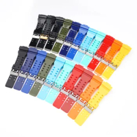Resin Strap for Casio G-Shock GA-100/110/140/200/400/700 GD-100 G-8900 GW-8900 Men Sport Silicone Watch Band Accessories 16mm
