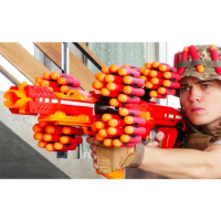 TISNERF 240/120/60/30pcs Darts Bullets Refill Pack Compatible With Nerf N-Strike Mega Blaster Mastodon Twinshock Guns