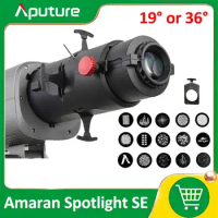 Aputure Amaran Spotlight SE Kit 19° or 36° Spotlight Cartridge Bowens Mount Point-source Lens Modifier for Amaran 300c 150c
