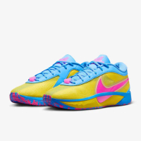 【NIKE 耐吉】籃球鞋 男鞋 運動鞋 包覆 緩震 GIANNIS FREAK 6 NRG EP 黃藍 HF1819-700(2B3623)