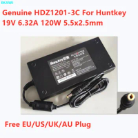 Genuine HDZ1201-3C 19V 6.32A 120W HKA12019063-6B AC Adapter For Huntkey Intel NUC GIMI LIGHTANK Laptop Power Supply Charger