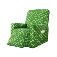 Elastic Recliner Cover Full Coverage Full Cover Single Rocking Chair Protective Cover Simple Printed Massage Chair Sofa Cover