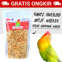 NUTRIMIX LOVEBIRD Milet Pakan Burung Lovebird Parkit Perkutut
