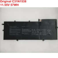 11.55V 57WH New Genuine C31N1538 Laptop Battery For ASUS ZenBook Q324UA UX360UA UX360UA-C4010T UX360UAK UX360UAK-BB283T Original