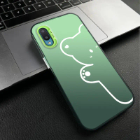 เคสโทรศัพท์ สำหรับ Samsung A02 M02 A022 กึ่งโปร่งใส บางเฉียบ ฝ้า เคส