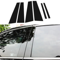 Car Window B Pillar Sticker Protect Cover For Honda Fit Jazz GK5 3rd Gen 4th Gen C RV Civic 8th 9th 10th Accord 7th 8th 9th 10th
