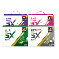 【桂格】5X 人蔘濃縮精華飲15ml×6盒-任選-箱購(蟲草/蜜人蔘/B群人蔘/人蔘)