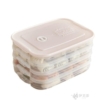 餃子盒凍餃子家用多層水餃盒冰箱保鮮收納盒速凍餃子盒放餃子