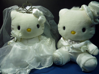 【震撼精品百貨】Hello Kitty 凱蒂貓&amp;Dear Daniel 丹尼爾 世界限量紀念結婚絨毛娃娃玩偶*35097