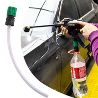 Car Wash High Pressure Washer Gun Pipe Adapter Quick Connection Car Washing Tools Washer Gun Hose