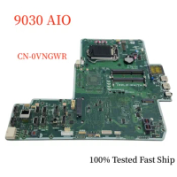 CN-0VNGWR For Dell Optiplex 9030 AIO Motherboard IPPLP-RH/TH 0VNGWR VNGWR LGA 1150 DDR3 Mainboard 100% Tested Fast Ship