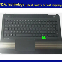 MEIARROW 95%New Laptop top cover for HP PAVILION 15-AU 15-AW Upper Case with Keyboard and Touchpad 856040-001