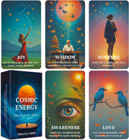 GZXINKE Cosmic Oracle Cards Universe Message Oracle Cards for Beginners Inner Strength Spiritual Gui