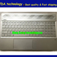 MEIARROW New C shell for HP Pavilion 15-CW0018AU 15-CW 15-CW0017AU palmrest US keyboard upper case cover Touchpad
