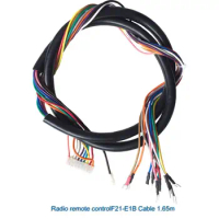 Telecontrol industrial wireless crane remote control F21E1B F21E1 F21e2 receiver acceptor cable 1.65 or 1m length
