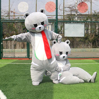 New Popular Bear Rilakkuma Mascot Costume Cosplay Animal Doll Birthday Gift Teddy Bear Costumes