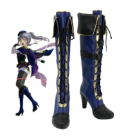BanG Dream! Minato Yukina Cosplay Shoes Boots Halloween Carnival Cosplay Costume Accessories