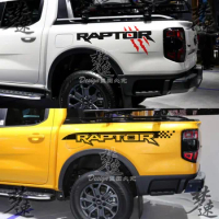 New car sticker FOR Ford Ranger Raptor pickup truck trunk custom decoration sticker film