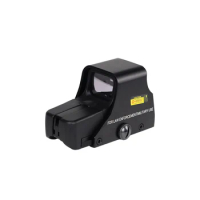 551 Reflex Sight Scope Tactical Holographic Red Green Dot Sight Light Adjustable Brightness Gun Rifle Shooting Spotting