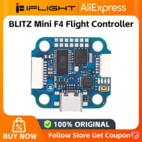 IFlight BLITZ Mini F4 Stack BLITZ Mini F4 Flight Controller MPU6000 Gyro w/ Mini E55 2-6S 4-IN-1 ESC For FPV Racing Drone