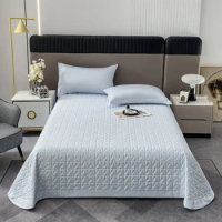 Luxury Long staple cotton Bedspread on the bed cover silk &amp; soybean fiber quilt Bedspreads for double bed sheets mattress topper