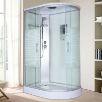 家用整體淋浴房浴室洗澡間鋼化玻璃移門一體式蒸汽房沐浴桑拿隔斷