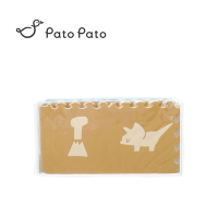 Pato Pato 動物巧拼地墊30x30x2cm 16入組(附提袋)-叢林恐龍