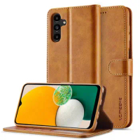 PU Leather Wallet Case Flip Cover Magnetic Stand for Samsung S24 S23 S22 S21 FE Ultra Plus A15/A14/A24/A34/A54/A53/A13/A23/A33