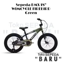 TB - Sepeda BMX WIMCYCLE FIREBIRD Ukuran 18 Inch Green
