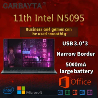 15.6-inch N5095 IPS Screen 16GB RAM 256GB 1TB 2TB SSD Intel Celeron Business Netbook Windows 10 11 Pro Cheap Gaming Laptop