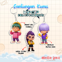 Bag Charm Gantungan Kunci K-Pop Anime Demon Slayer – Keychain Acrylic 3mm Lucu [READY STOCK]