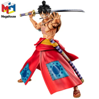 Megahouse One Piece Monkey D Luffy Luffytarou Variable Action Heroes Anime Figure Collectible Model Toys