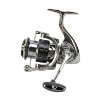Mavllos Relos Trout Spinning Reel with Drag Power 15Kg Ratio 5.5:1 Aluminum Shallow Spool Carp Fishing Reel For Bass Pike