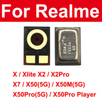 For Realme X Lite X2 Pro X50 X50M X50 Pro Player 5G Microphone Speaker Inner MIC Microphone Transmitter Small Chip Parts