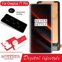 Amoled Display Touch Screen with Frame for Oneplus 7T Pro LCD Digitizer Repair Parts