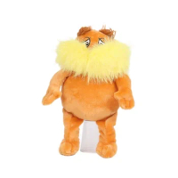 33cm Lorax plush Dr.Seuss The Lorax Plush Toys Movie Stuffed Animals Kawaii plushes Anime Figures Pl