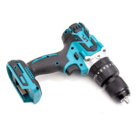 Electric Screwdriver 13mm Brushless Hammer Drill Rechargeable Cordless Drill Power Tool for Makita 18V Battery (Bare Metal)