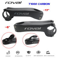 roval carbon stem carbon Bicycle Stem -6 °/-17° Mtb mountain bike Stem 31.8 70--130mm road Bike frame handlebar parts