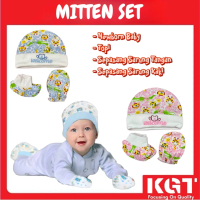 NEW BORN BABY MITTEN SET + HAT CARTOON DESIGN STOKING BABY SOCKS BABY BOOTEES STOKIN BAYI