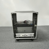 10U/12U/16U功放機櫃家用KTV音響設備櫃簡易機箱調音臺架子航空箱