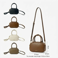 Tas Selempang Wanita Elegan Warna Hitam/Coklat/Putih - Tas Kulit Lembut Anti Air
