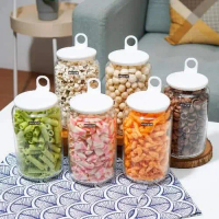 toples kaca kedap udara Arcopal Rondo smile ukuran 0.7 liter