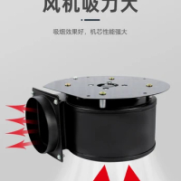 Commercial use of smoke exhaust fan on smoke exhaust pipe dedicated fan