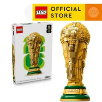 LEGO Editions Football 43020 FIFA World Cup Official Trophy (2842 Pieces), Mainan Anak Laki-Laki, Ma