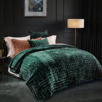Quilt Set, Lightweight Comforter Set, Oversized Bedspread Coverlet Quilted Bedding Set, with 2 Matching Pillow Shams,