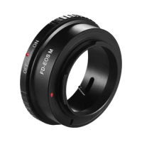 FD-EOS M Lens Mount Adapter Ring for Canon FD Lens to Canon EOS M Series Cameras for Canon EOS M M2 M50 M100 Mirrorless Camera