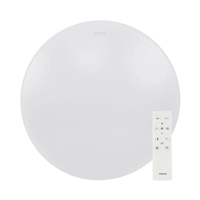 โคมไฟเพดานอะคริลิก LED 36W Tri-Color รุ่น CL610/36W ขนาด 48 x 48 x 5 ซม. สีขาว