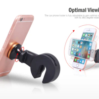 Car Seat Headrest Mounts Magnetic Mobile Phone Holders Stands For Galaxy A6 (2018)/A6+ (2018),For Xiaomi Mi A2 (Mi 6X),Redmi S2